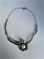 Collana Giovanni Raspini Donna Magnolia in Argento Perla 12631
